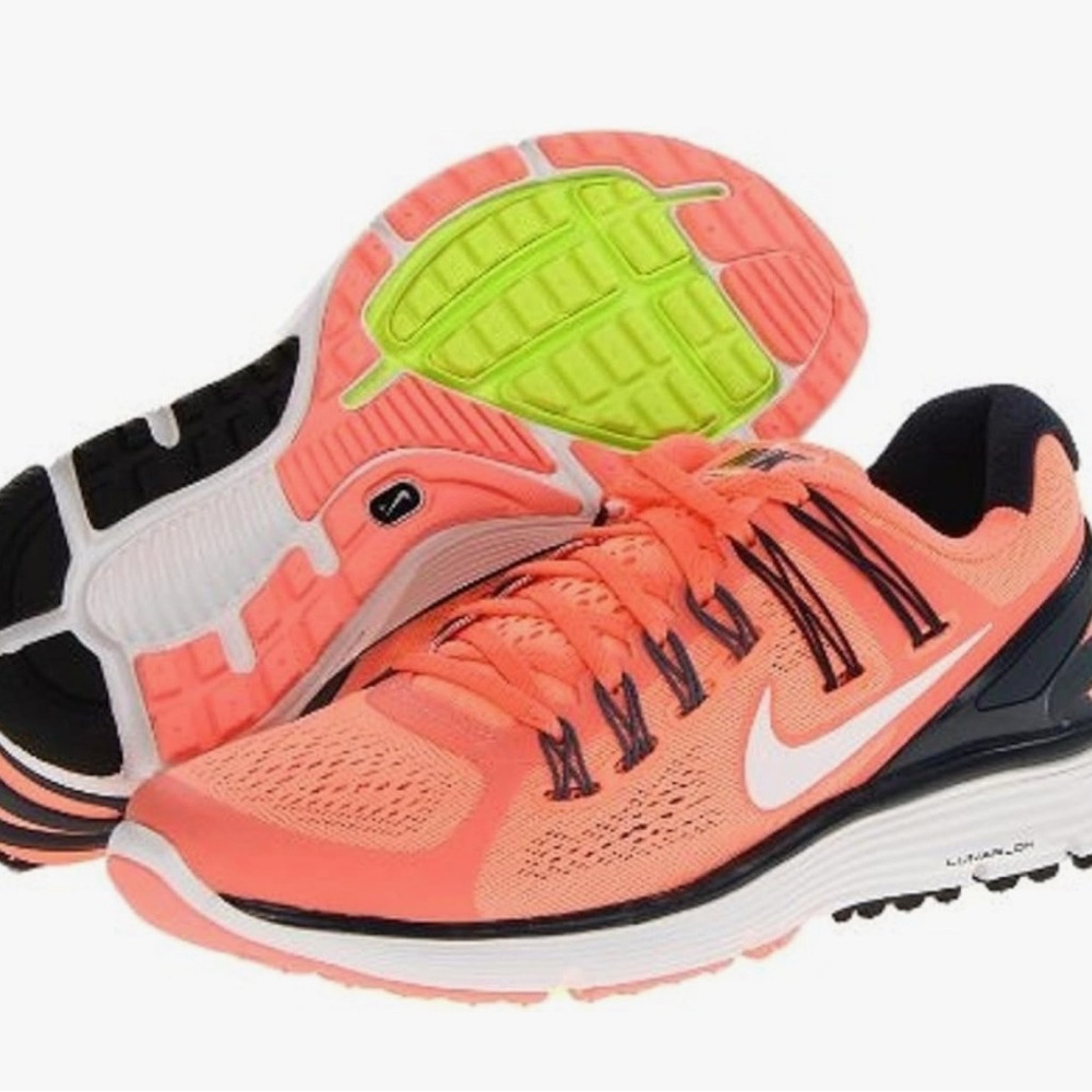 Nike Lunar Eclipse 3 Low Top Lace-up In Orange‎ Color Women's Size 7.5